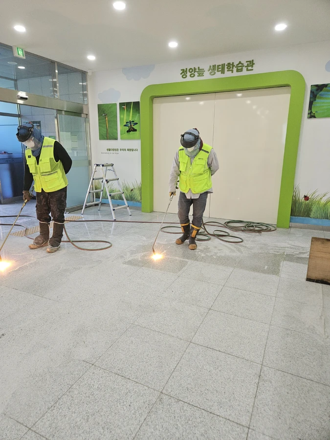 성북 버너구이 시공 현장 2